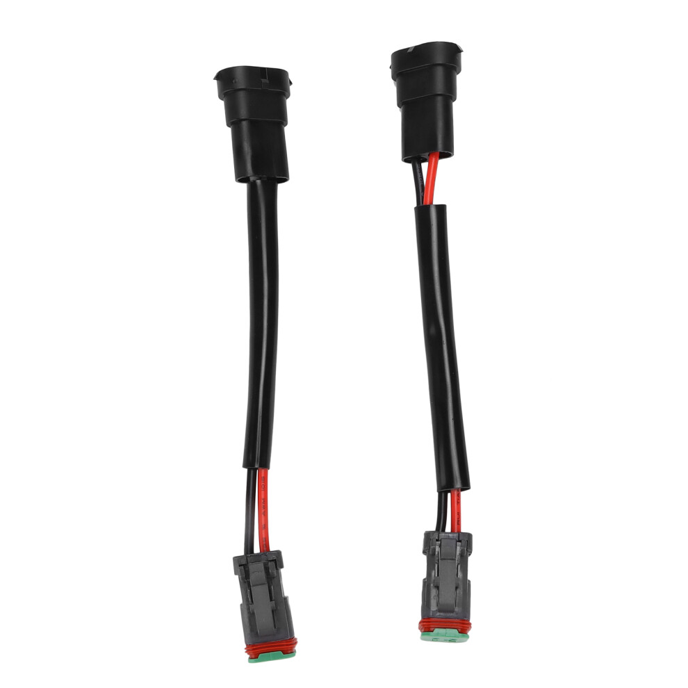2Pcs Dt Female To H11 Male Conversion Wire Harness Light 9121376498336