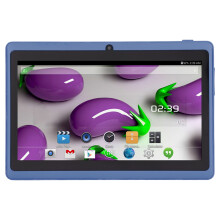7in Kids Tablet PC 8GB ROM Quad Core WiFi Bluetooth Blue