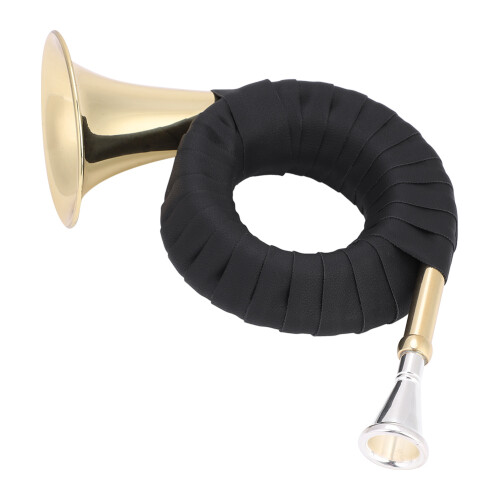 Mini Brass Bb Hunting Horn Micro French Horn Brass 2