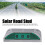 Luz de baliza vial solar 400 mAh aluminio fundido verde 5