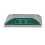 Luz de baliza vial solar 400 mAh aluminio fundido verde 14