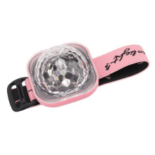 Bunter Armband-Lichtball für das Handgelenk, atmosphärisches Licht, Bühnenarmband, RGB-Handgelenkbeleuchtung für Auto, KTV, Hochzeit, Pinke