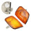 2pcs Amber Corner Parking Light Housing 183290012B 10