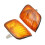 2pcs Amber Corner Parking Light Housing 183290012B 7