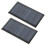 2Pcs Solar Panel 0.3W 5V 60mA Polysilicon 68x37mm High Light Transmittance 13