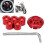 6pcs Motorcycle Hubcap Wheel Side Cover 10