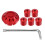 6pcs Motorcycle Hubcap Wheel Side Cover 4