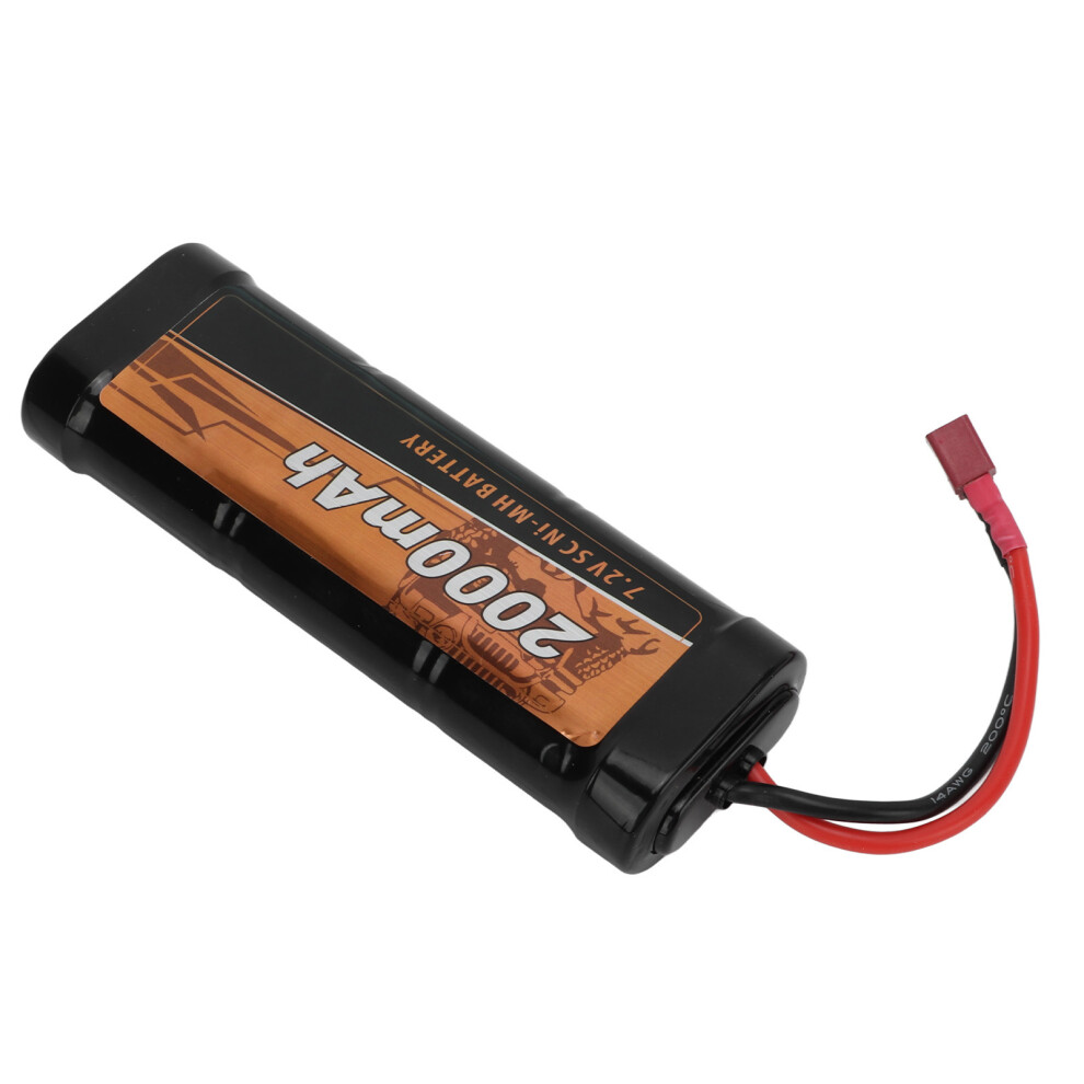 7.2V 2000Mah Nimh T Plug Rc Battery For Off Road Car 134X46x24mm 5071340044271