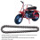 Kit tensor de rodillo de cadena 212cc/196cc acero 42L 3