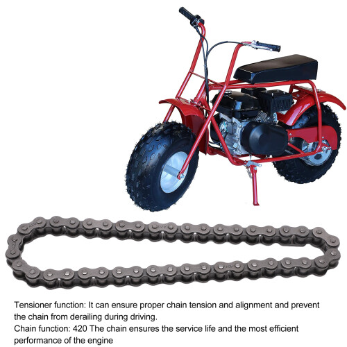 Kit tensor de rodillo de cadena 212cc/196cc acero 42L 2