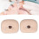 1 par de ojos de silicona 3D para práctica de tatuaje de cejas 13