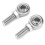 2pcs CMR‑8 Rod End Heim Joint 1/2in 1/2in‑20 RH 2