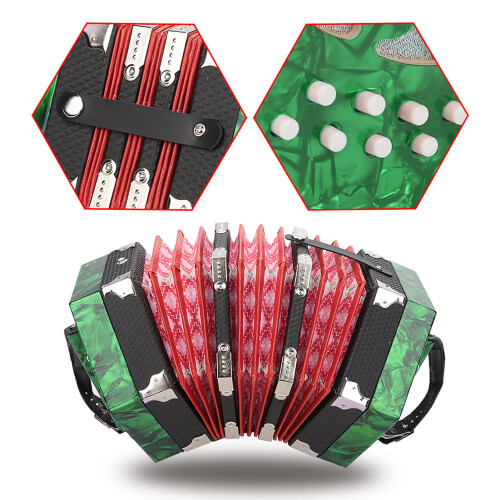 Professional 20 Buttons Accordion Concertina 1