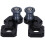 2pcs Motorcycle Axle Block Slider Aluminum Alloy 10
