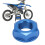 Motorcycle Rear Wheel Axle Nut M20xP1.5 Aluminum 11