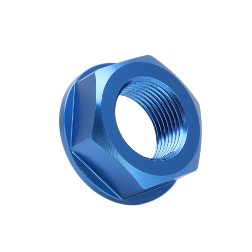 Motorcycle Rear Wheel Axle Nut M20xP1.5 Aluminum 2