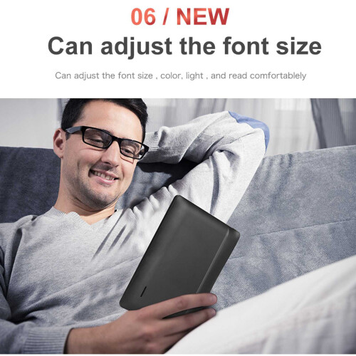 High-Resolution 7in E-Reader TFT LCD 4GB Supports 16GB Expansion 2