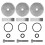 15pcs Freeze Plug Kit Replacement for Dodge 1