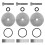 15pcs Freeze Plug Kit Replacement for Dodge 8