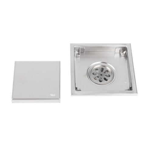 Bodenablauf Rollover-Typ Weiß 11  11 cm 270 g