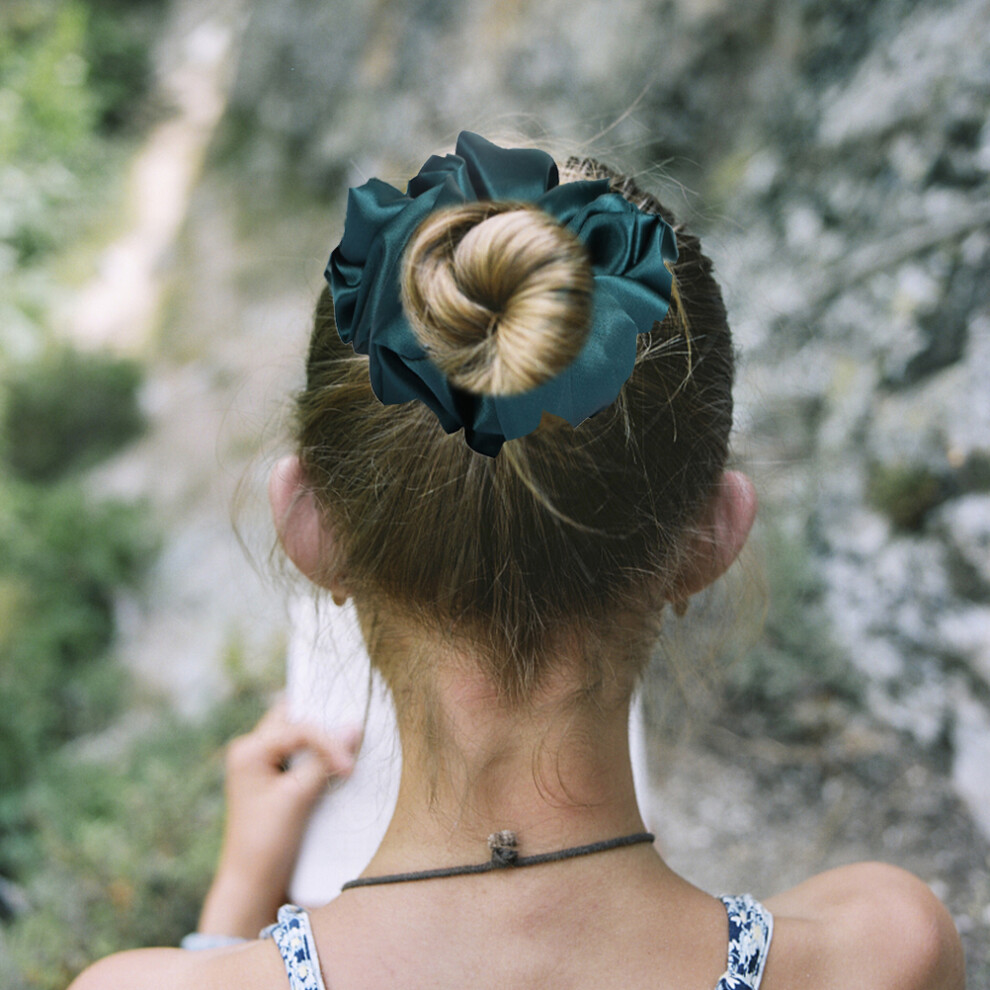 Heatless Satin Curling Headband - 18cm, Lightweight Sleep Wave Curler