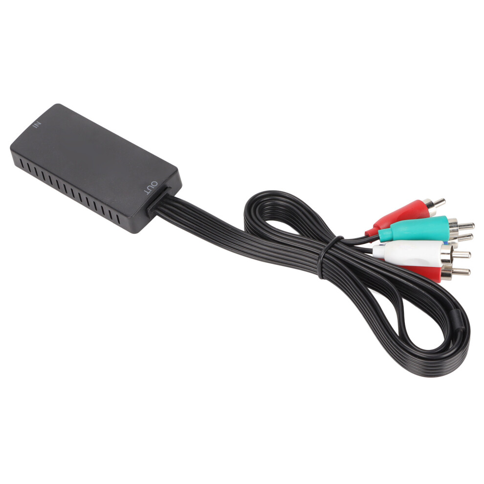 1080P Hd Multimedia To Component Converter With Resolution Control Plug&Play 4961340061228