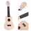 21inch Basswood 4 String Ukelele DIY Kit 9
