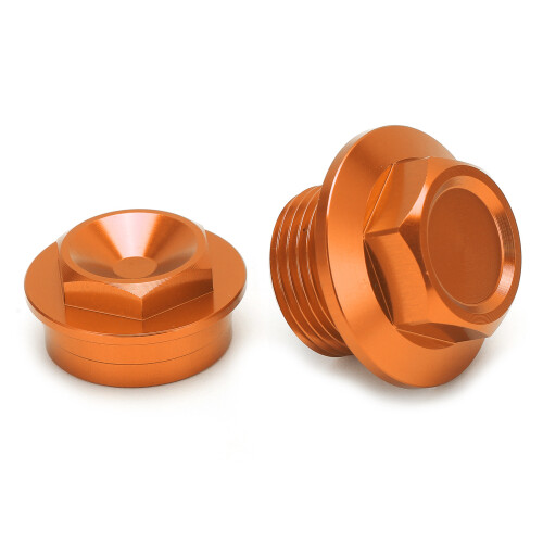 2pcs Motorcycle Front Wheel Axle Nut M18x1.5 1