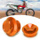 2pcs Motorcycle Front Wheel Axle Nut M18x1.5 10