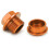 2pcs Motorcycle Front Wheel Axle Nut M18x1.5 15