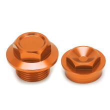 2pcs Motorcycle Front Wheel Axle Nut M18x1.5