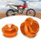 2pcs Motorcycle Front Wheel Axle Nut M18x1.5 12