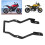 Motorcycle GPS Mounting Bracket Mobile Phone Stand 12