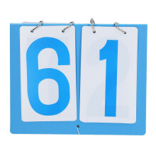Scoreboard mit 2-stelligen Zahlen für Sport-Scorekeeper, um Punkte bei Tennis, Fußball, Volleyball, Basketball im Innen- und Außenbereich z