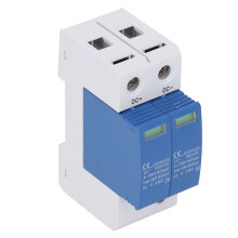 Überspannungsschutzgerät SPD Photovoltaik-Schalter-Schutzgerät DC1000V 40KA Blau und Weiß 2P