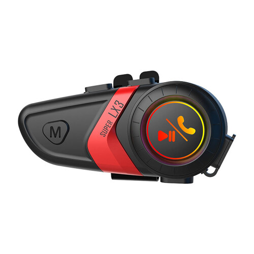 Bluetooth 5.0 Motorcycle Helmet Headset Intercom Waterproof Wireless Stereo Kit 1