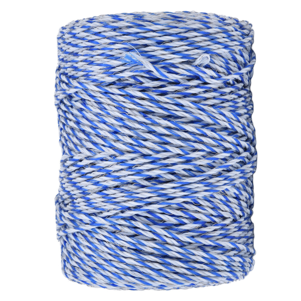 3Mm 200M Electric Fence Polywire, Portable Conductive Rope For Livestock 7631340070793