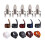 15Pcs DIY Thumb Forefinger Finger Picks Protector 6