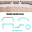 5 Meters Bendable Ceiling Curved Curtain Track Flexible Ceiling Curtain 2
