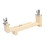 Solid Wood Bracelet Weaving Rack Adjustable Length Portable 22.3x8.8cm 9