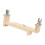 Solid Wood Bracelet Weaving Rack Adjustable Length Portable 22.3x8.8cm 5