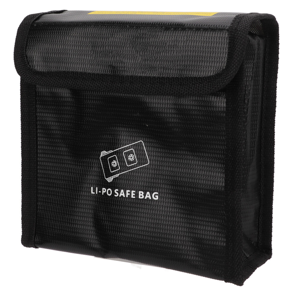 Explosion-Proof Fireproof Lipo Battery Storage Bag For Dji Mavic 3 Black 5001340075357