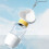 Botella de agua para perros 350ml/200ml Clouds White HIPS PET 7