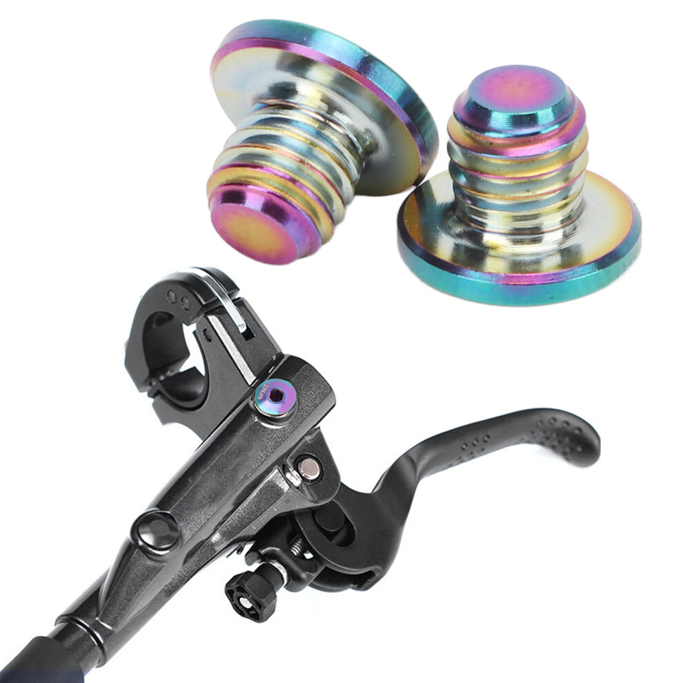 Compact Titanium Brake Bolts For Bike Hydraulic Systems M7000-M9020 7651340076656