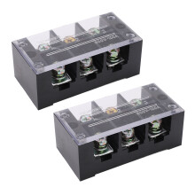 2er Pack Klemmleisten 100 A 600 V TBC Eisen 34x43 (1003)
