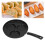 3-Tassen-Eier-Hamburgerpfanne, Eisen, bequemer Griff. 14