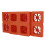 5pcs Leveling Blocks Kit Interlocking Lift 8