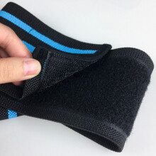 2 Stück Knieschoner Nylon-Kompressions-Knieschoner mit Silikonkappe, mit Klettverschluss, für Sport