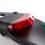 Luz trasera de guardabarros 32x10x4.5cm Negro/Rojo 9