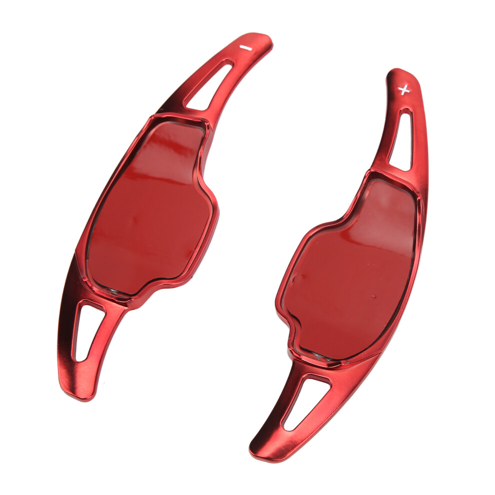 Stylish Abs Steering Shift Paddle Extensions For Xt5 Ct6 Cars Red 8431340083835